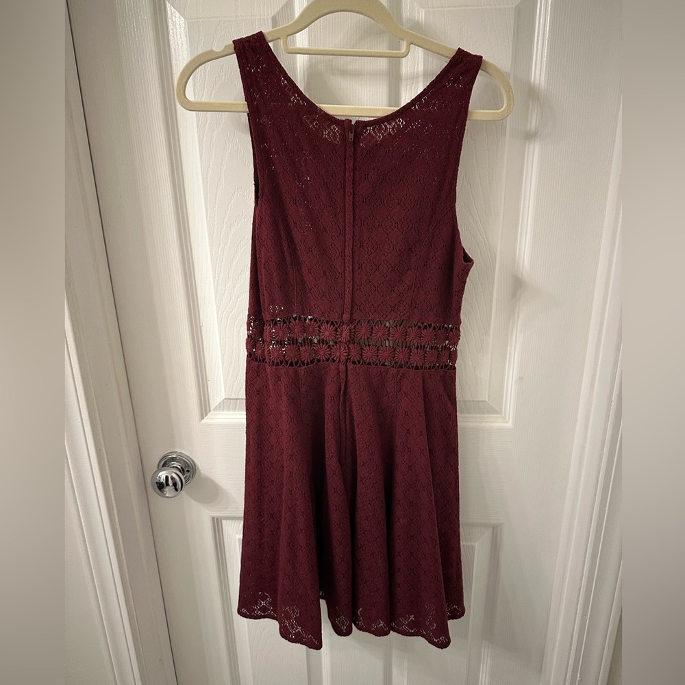 Free People crochet dress